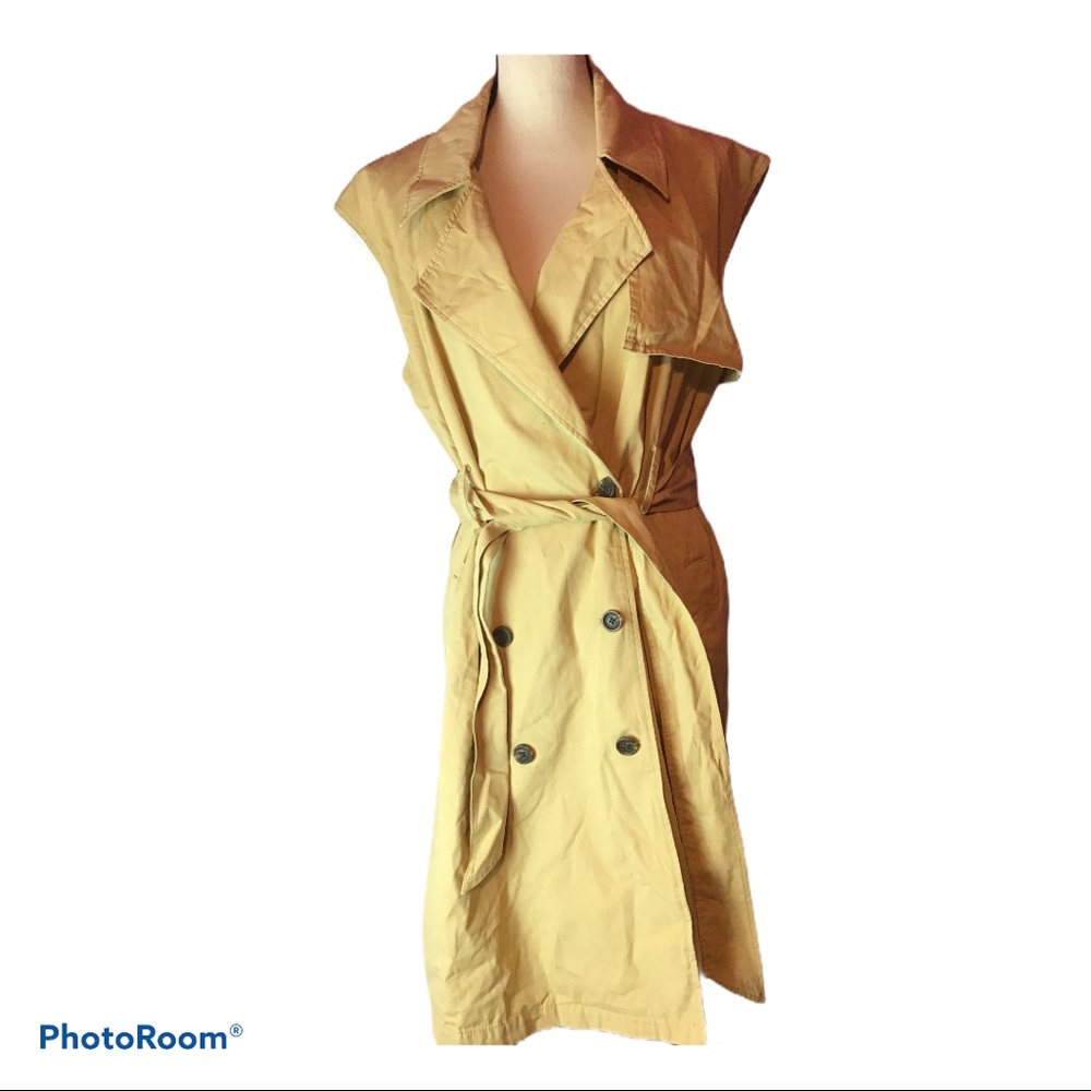A New Day Sleeveless Trench Dress